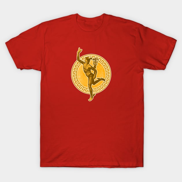 Mercury (Gold Variant) T-Shirt by mellamomateo